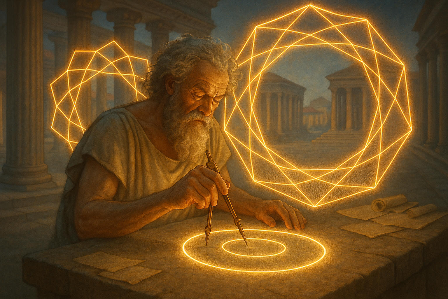 원 면적 계산기