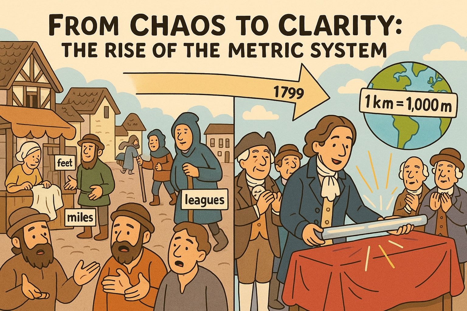 미터를 킬로미터로 2