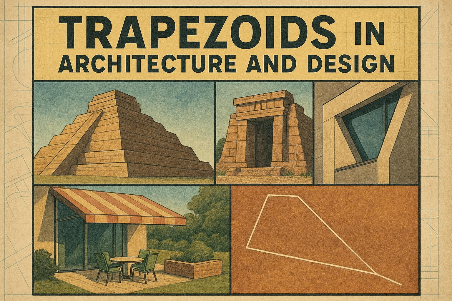 Trapezoid Square Footage Calculator가 입력 필드와 즉시 계산 결과를 보여주는 화면