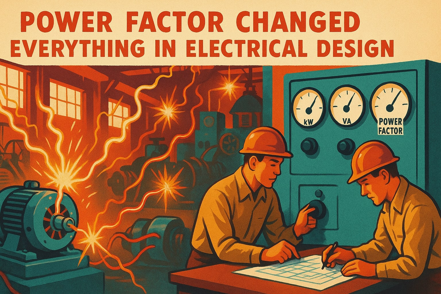 킬로와트에서 볼트암페어 변환기