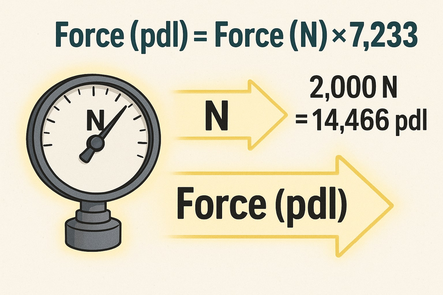 뉴턴에서 파운달 변환기