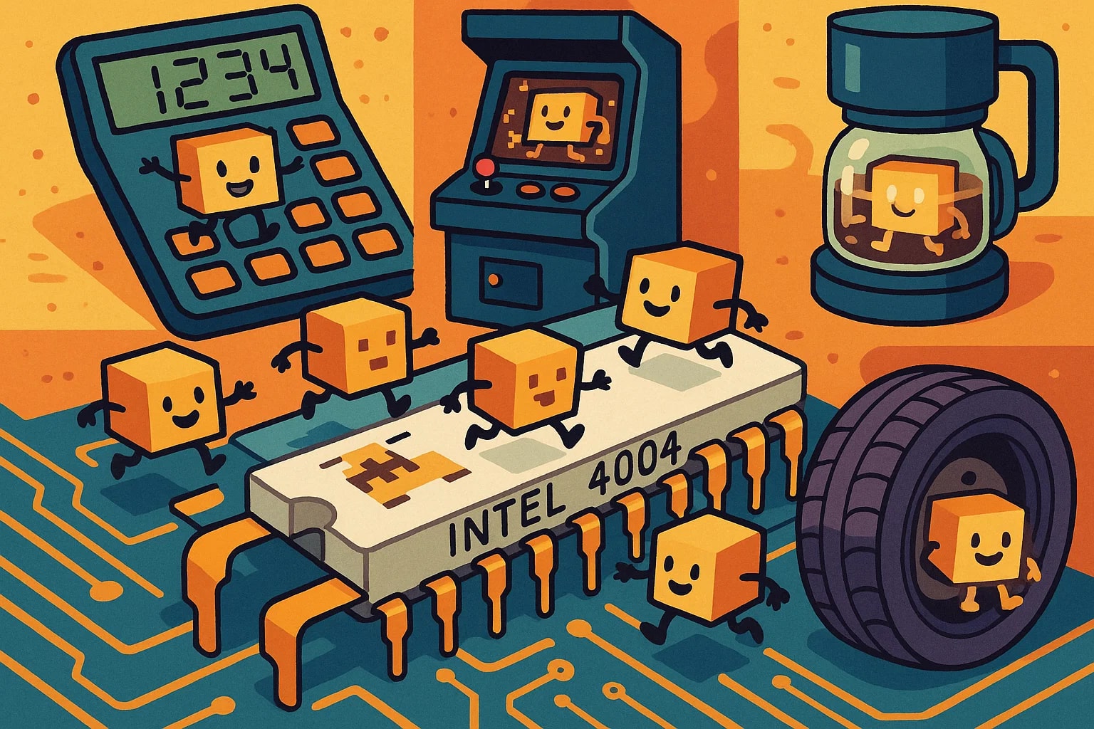 비트에서 니블 변환기