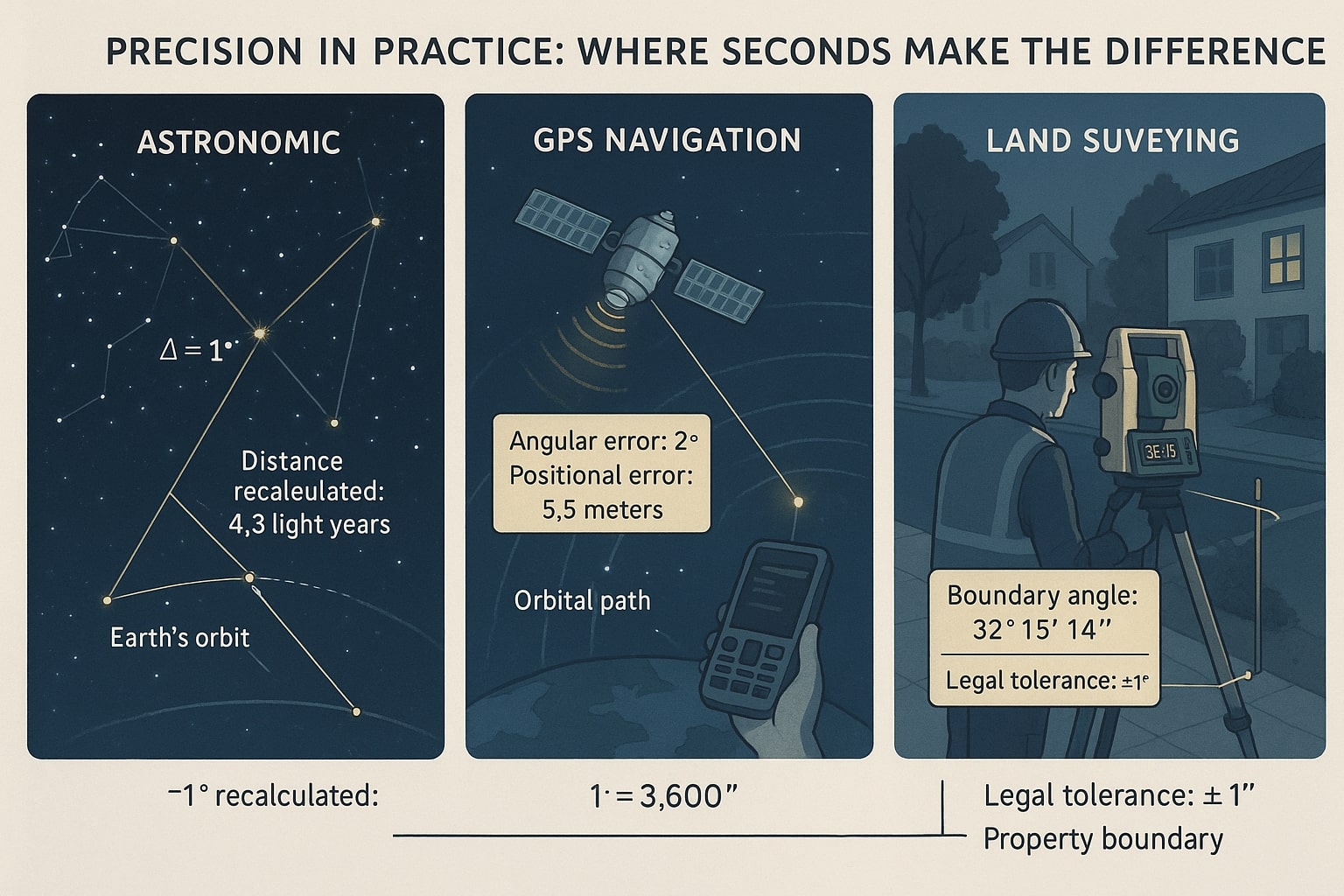 도에서 초로 변환기