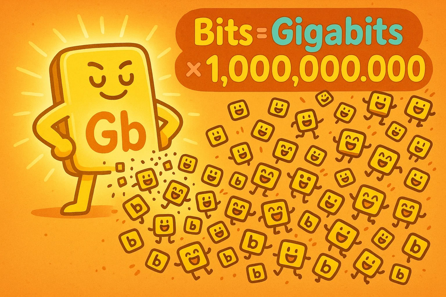 기가비트에서 비트 변환기