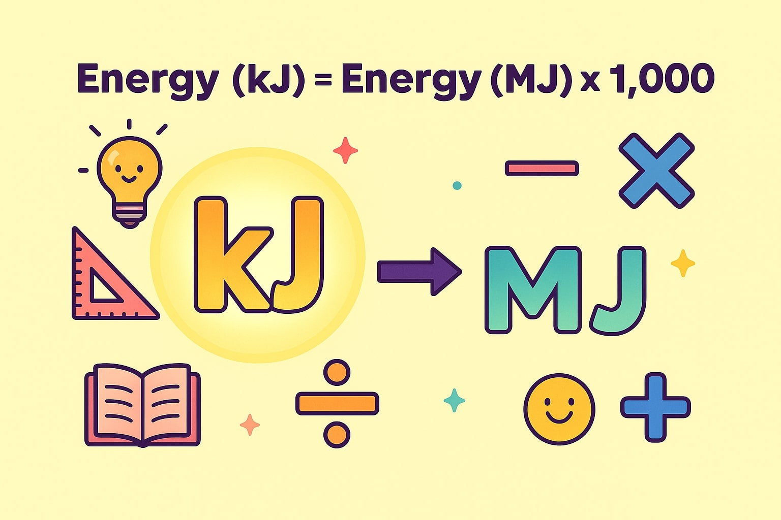 킬로줄에서 메가줄 변환기