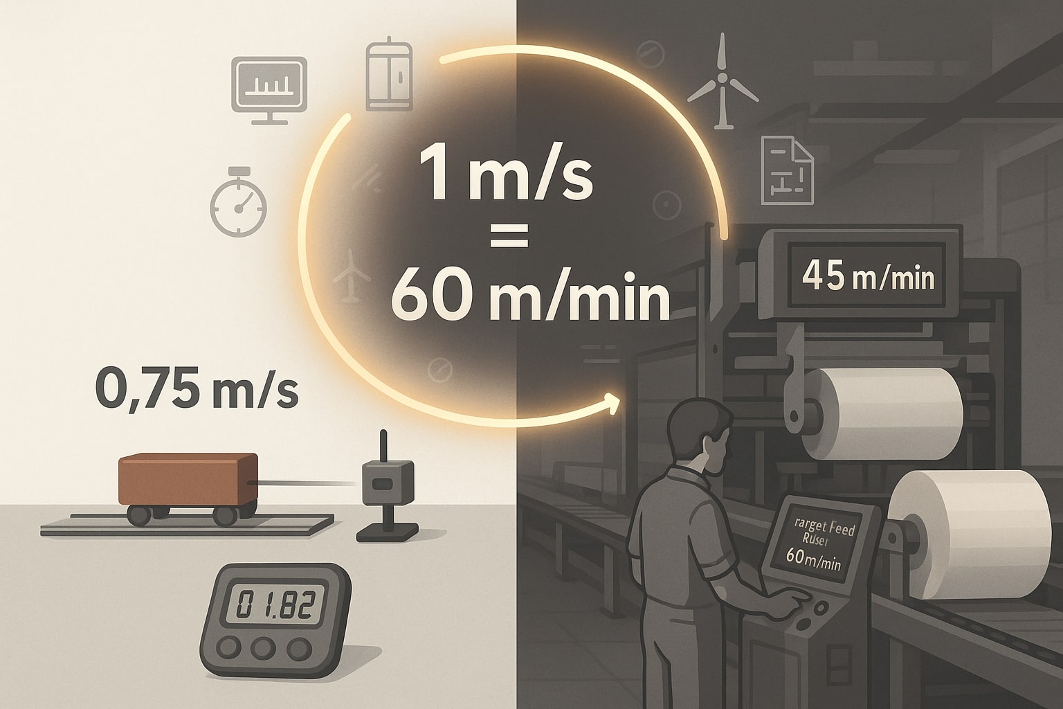 초속에서 분속 변환기