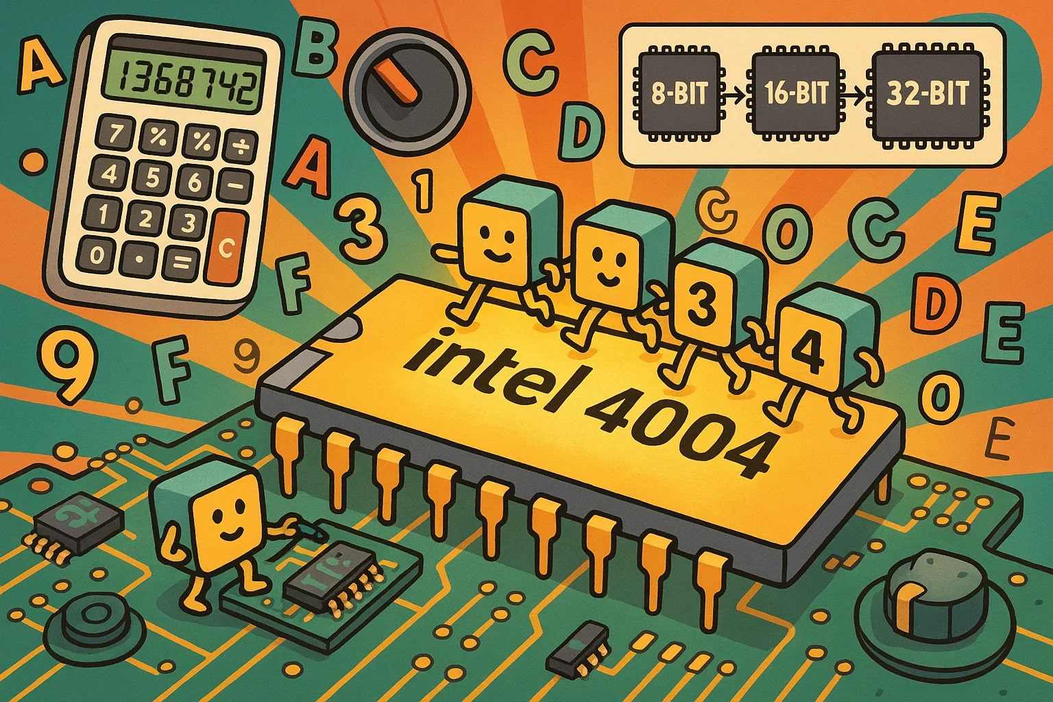 니블에서 비트 변환기