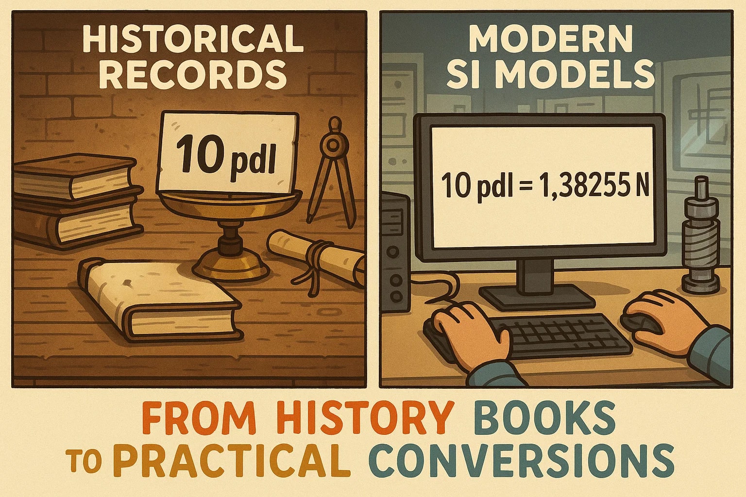 파운달에서 뉴턴 변환기