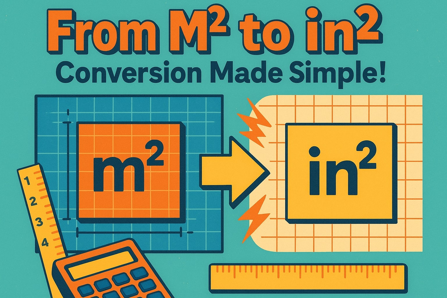 제곱미터에서 제곱인치 변환 도구