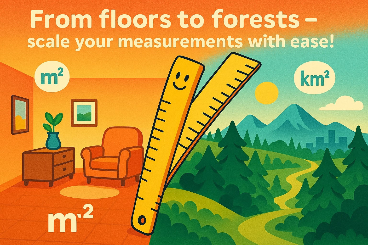 제곱미터를 제곱킬로미터로 변환기