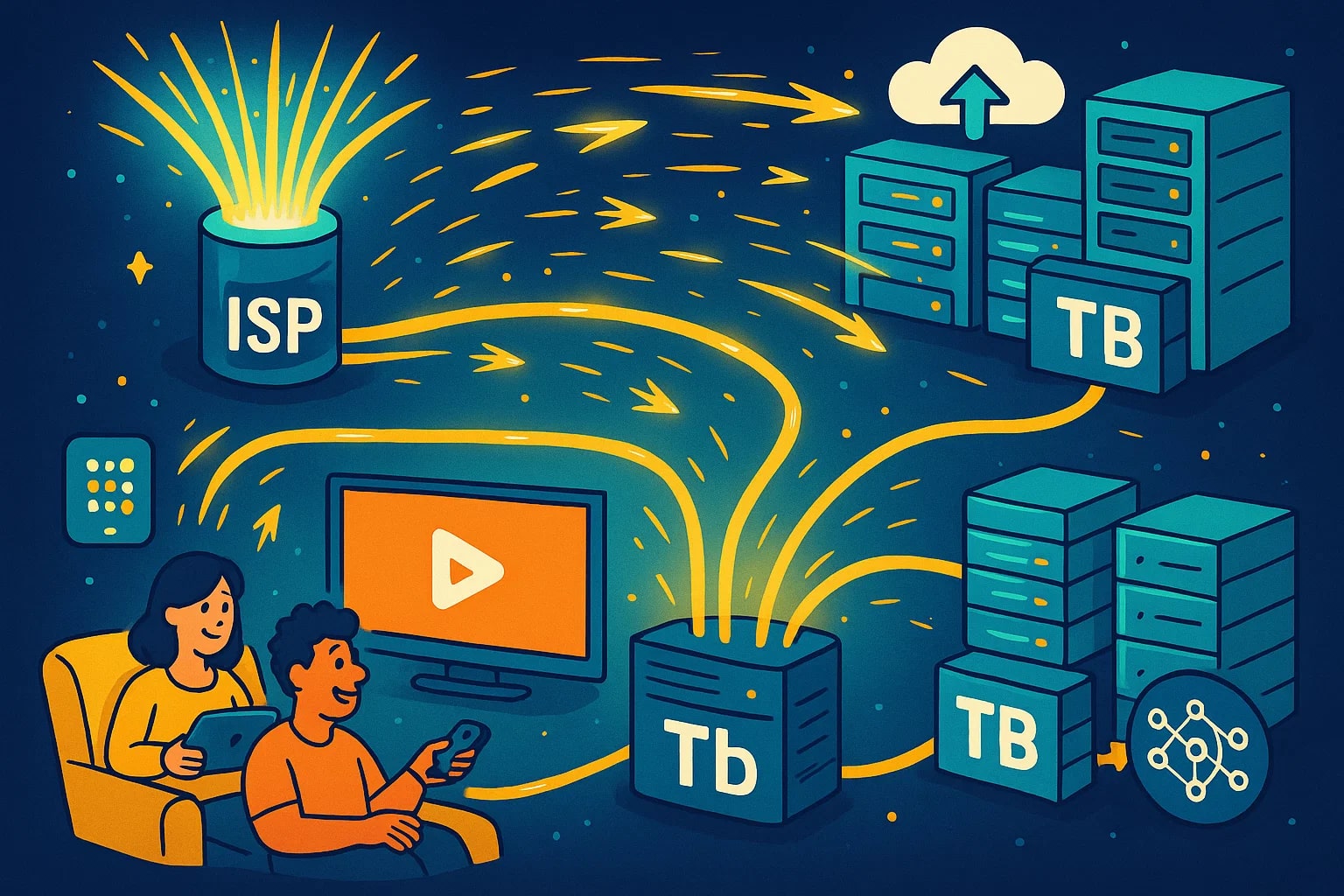 테라비트에서 테라바이트 변환기