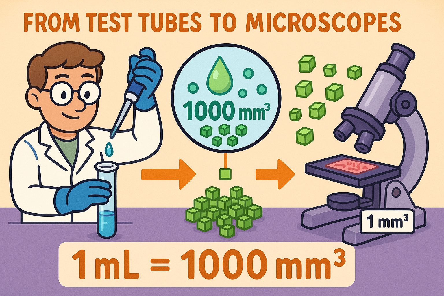 밀리리터에서 세제곱밀리미터 변환기