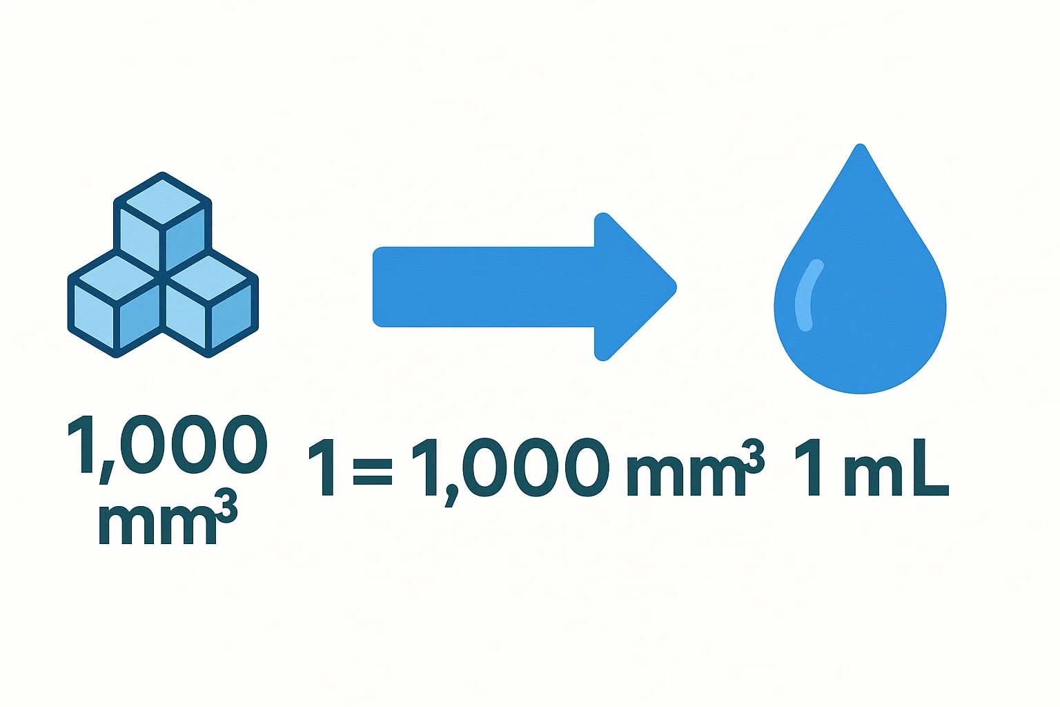 입방밀리미터를 밀리리터로 변환기