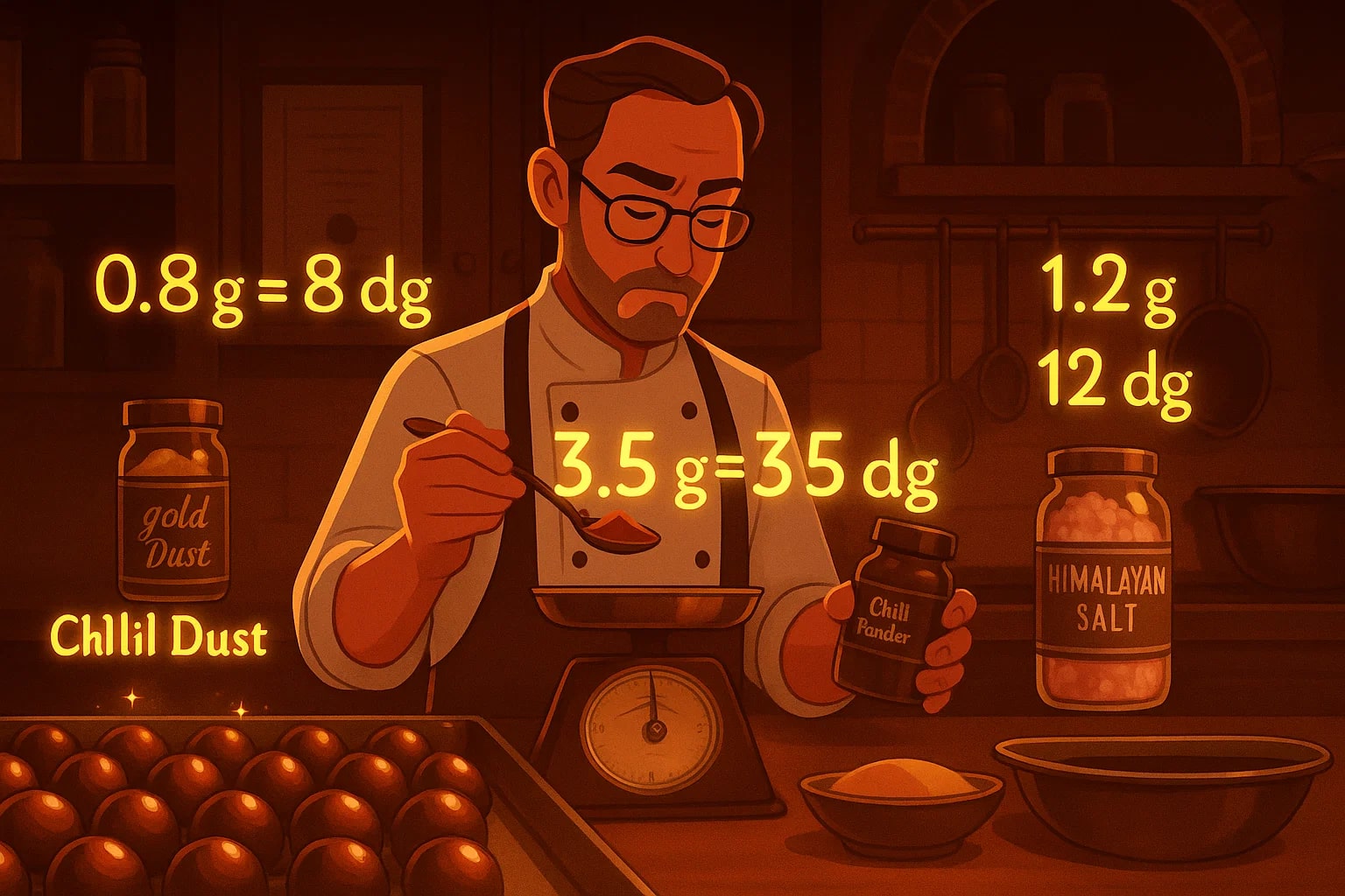 그램을 데시그램으로 변환기