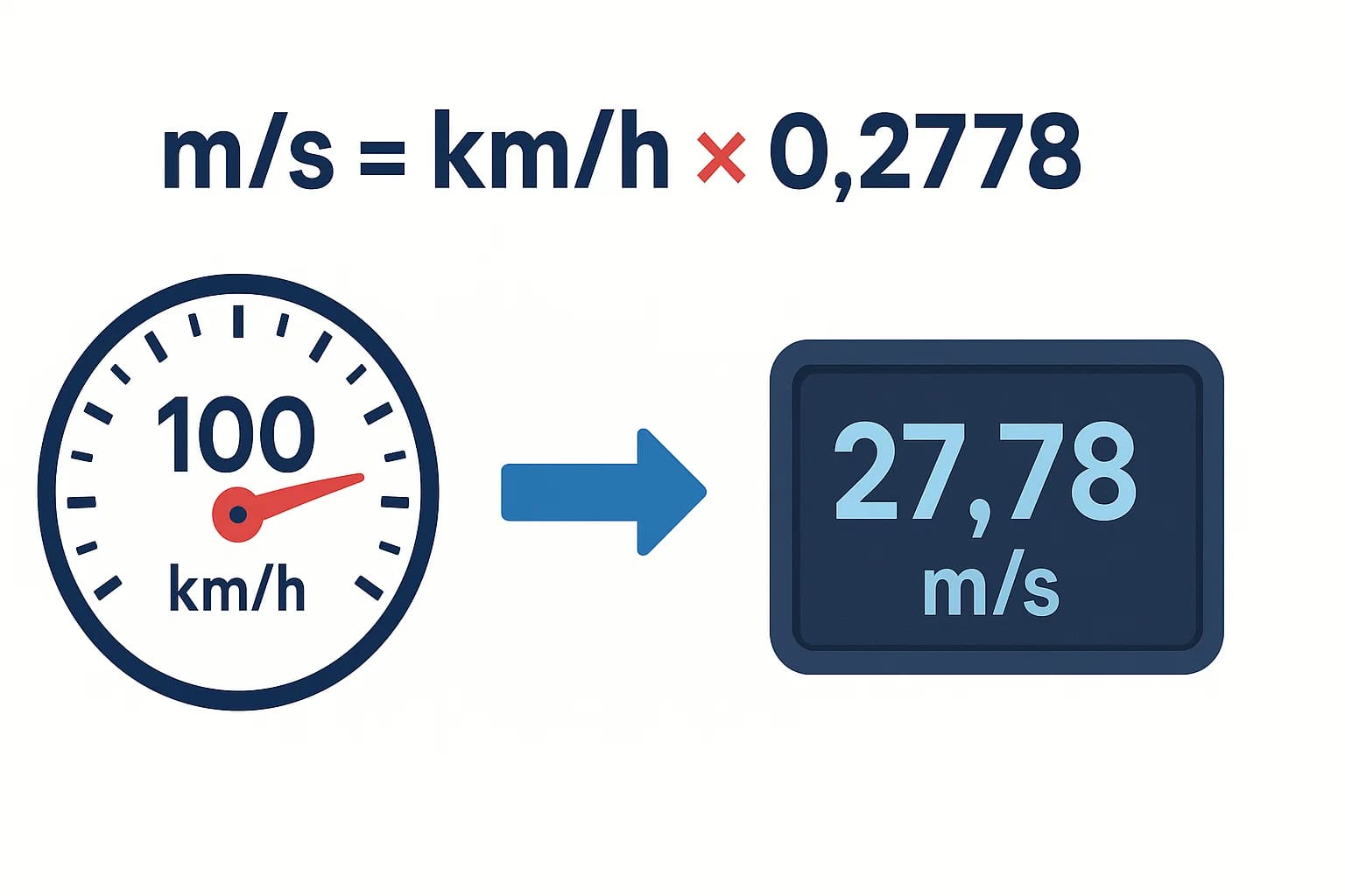 킬로미터/시에서 미터/초 변환기