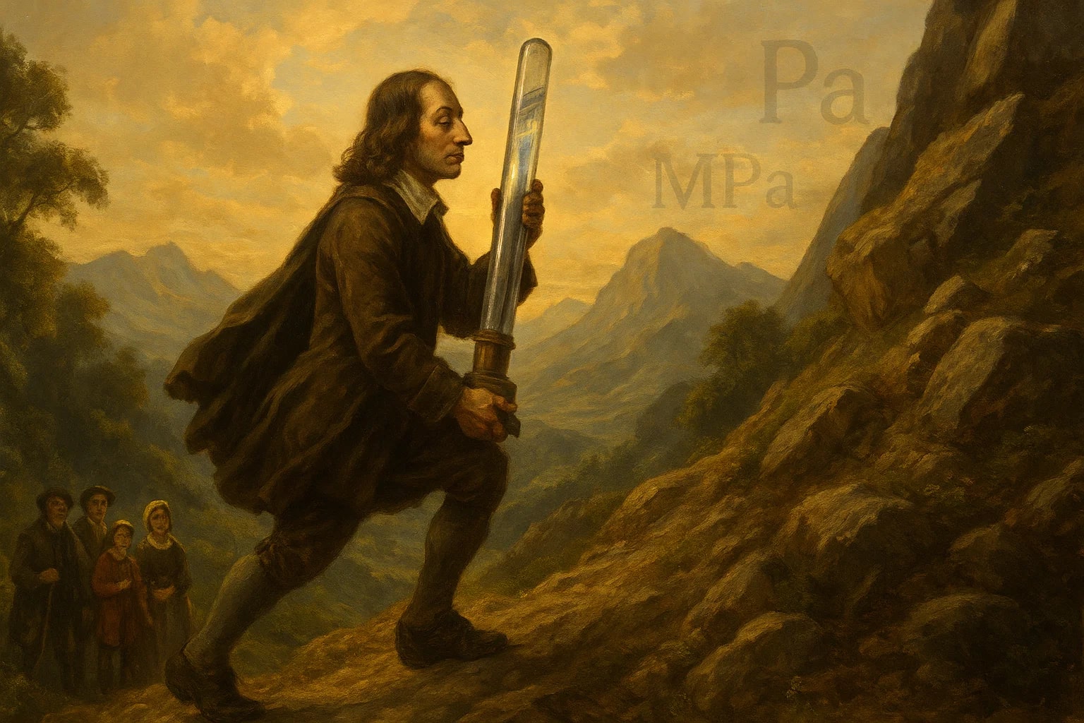 메가파스칼에서 파스칼 변환기