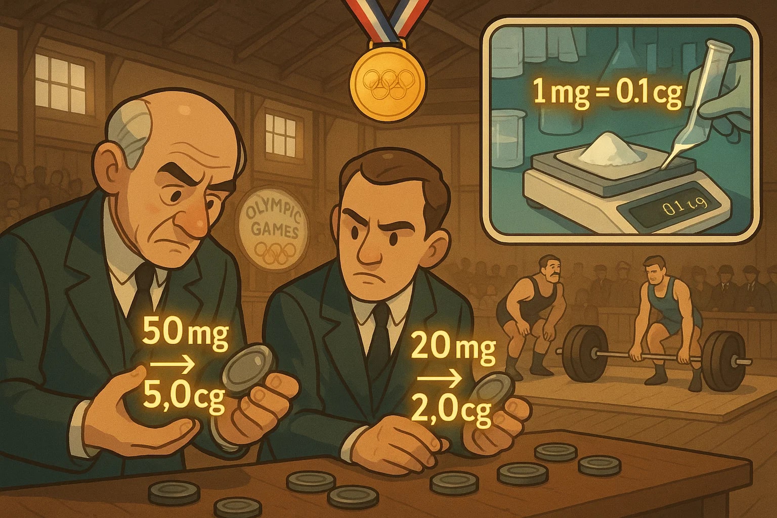 밀리그램에서 센티그램 변환기