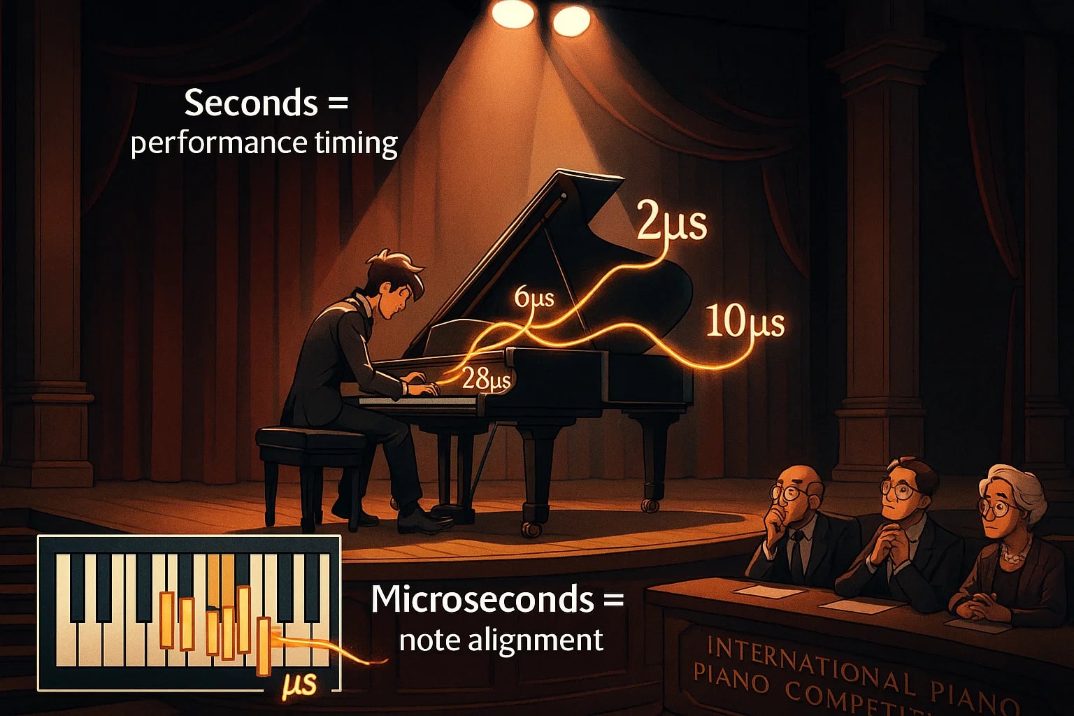 초에서 마이크로초 변환기
