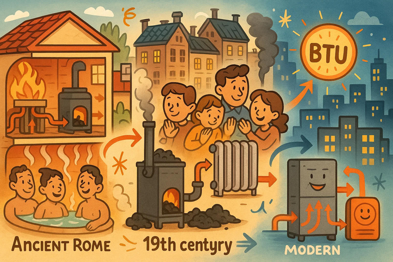 난방 BTU 계산기