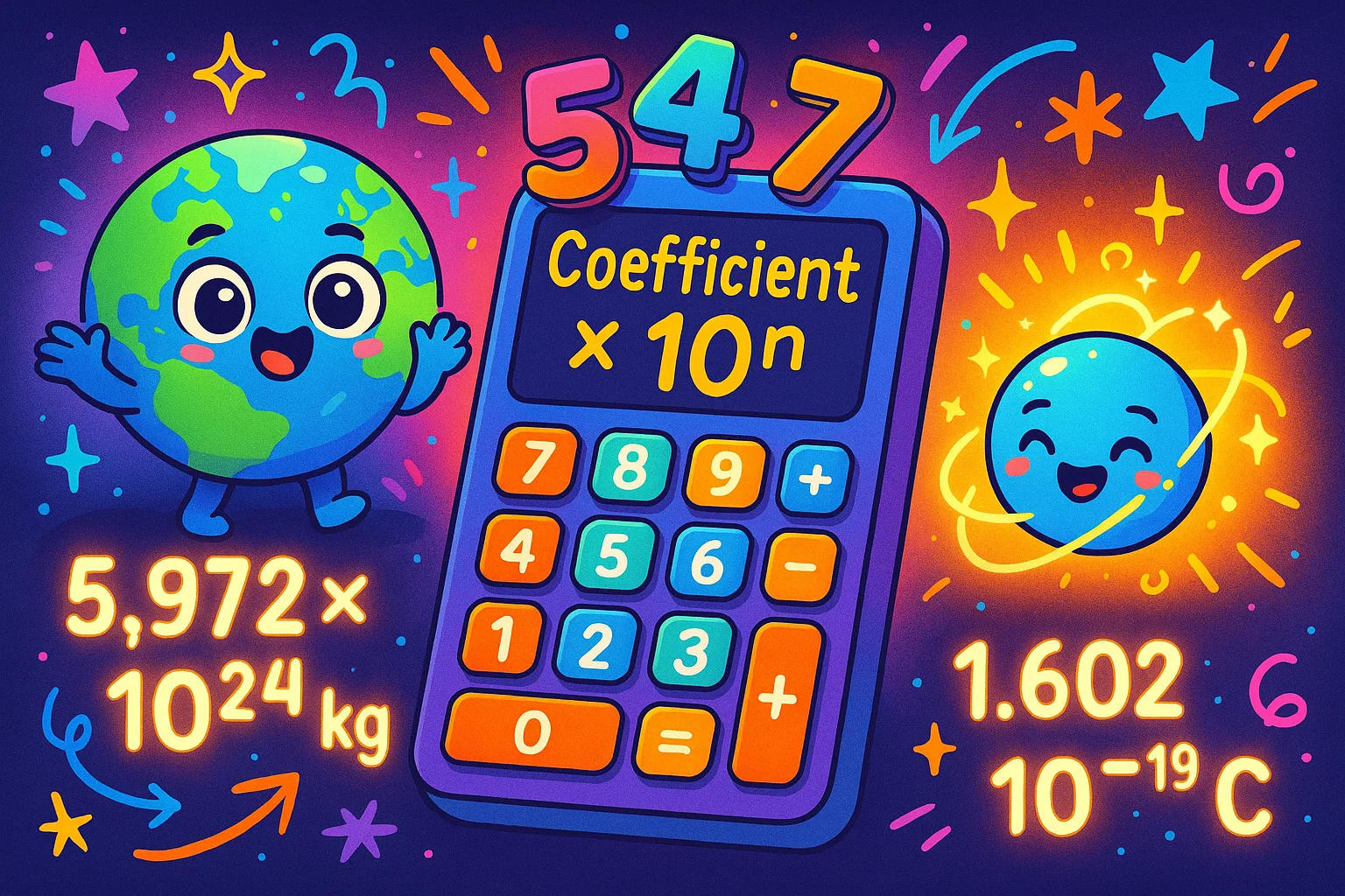 과학적 표기법 계산기