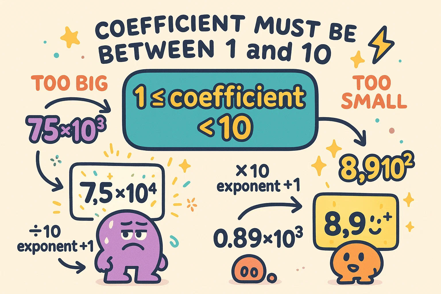 과학적 표기법 계산기