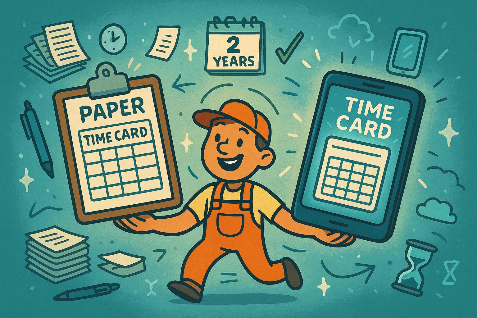 근무 시간 카드 계산기