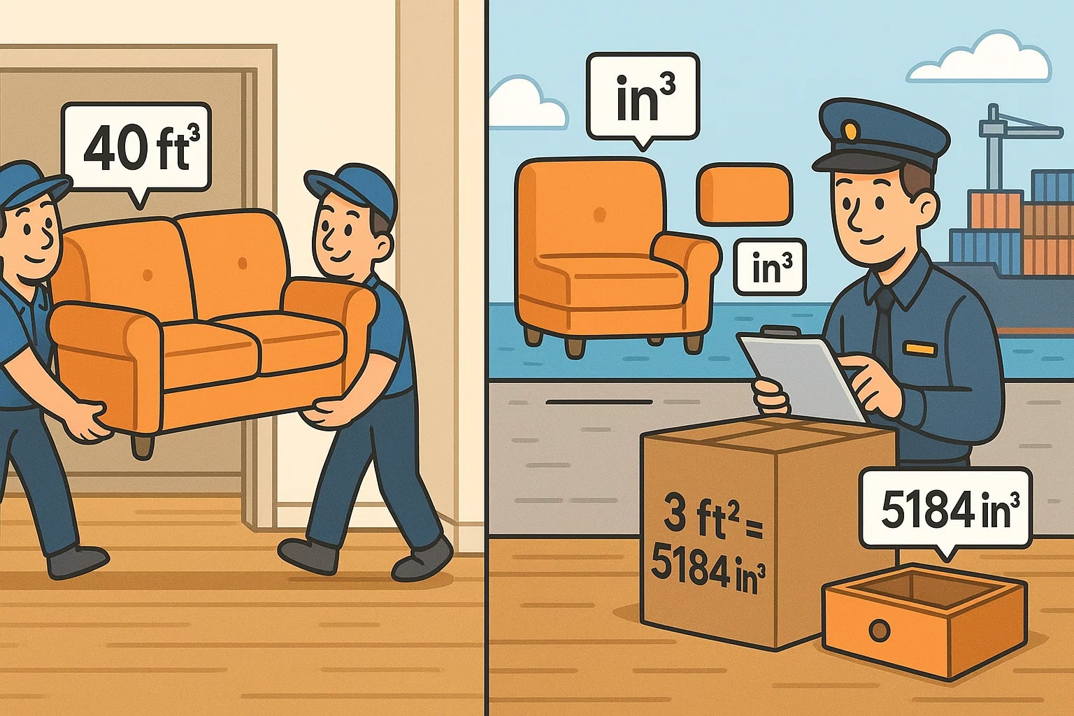 입방피트에서 입방인치 변환기