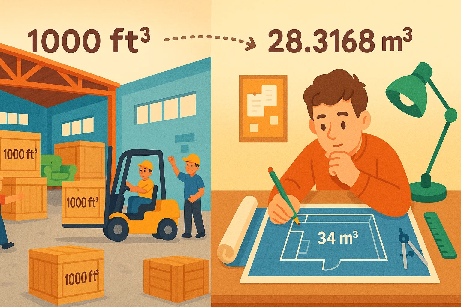 입방피트에서 입방야드 변환기