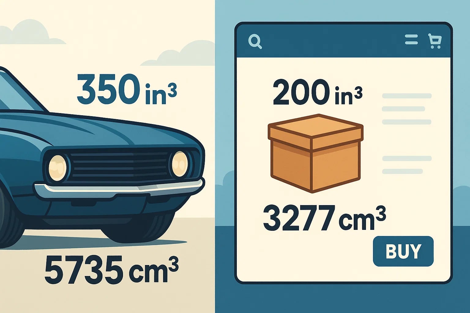 입방 인치에서 입방 센티미터 변환기