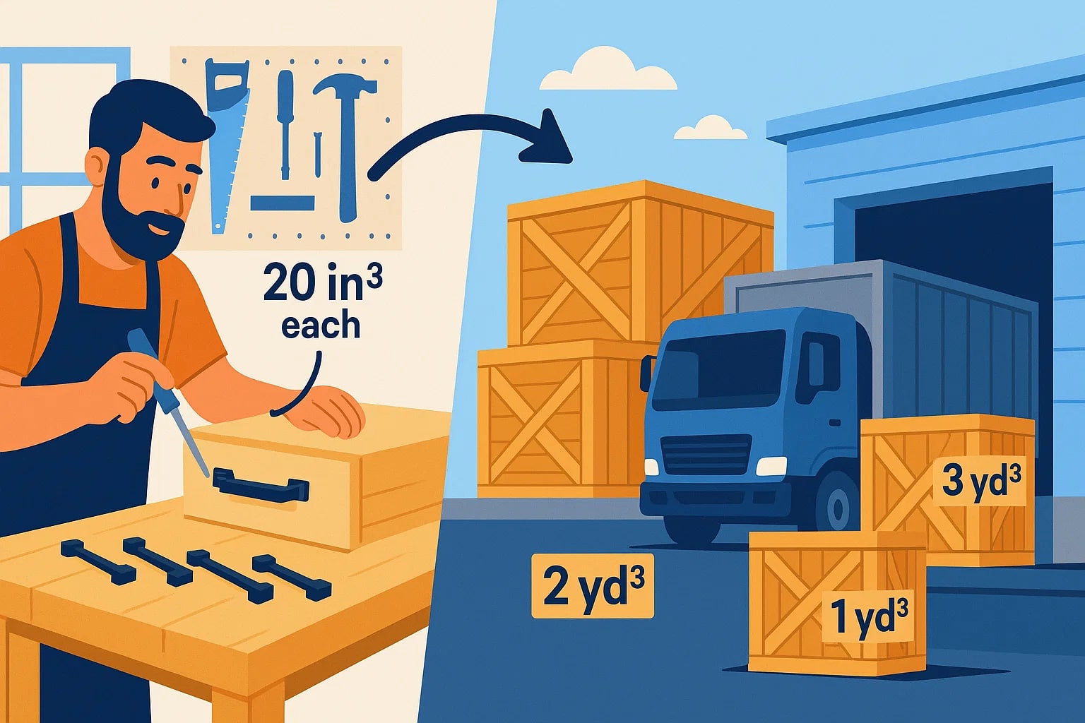 입방 인치에서 입방 야드 변환기