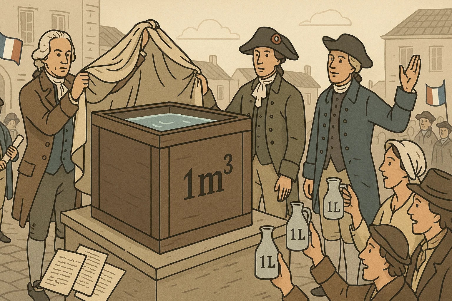 입방미터에서 리터 변환기