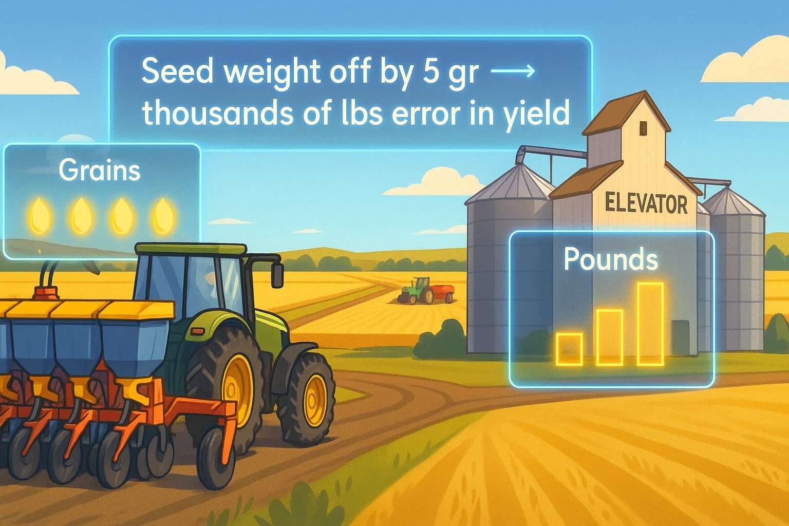 곡량을 파운드로 변환기