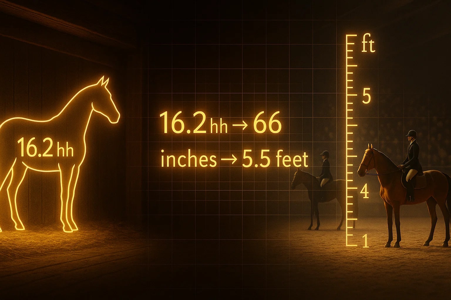 수말에서 피트 변환기