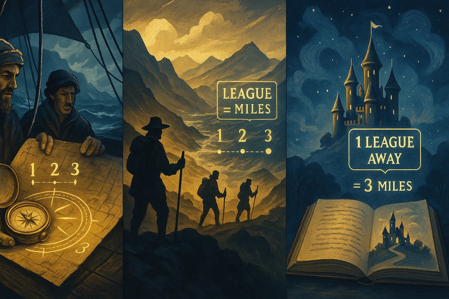 리그를 마일로 변환하는 도구