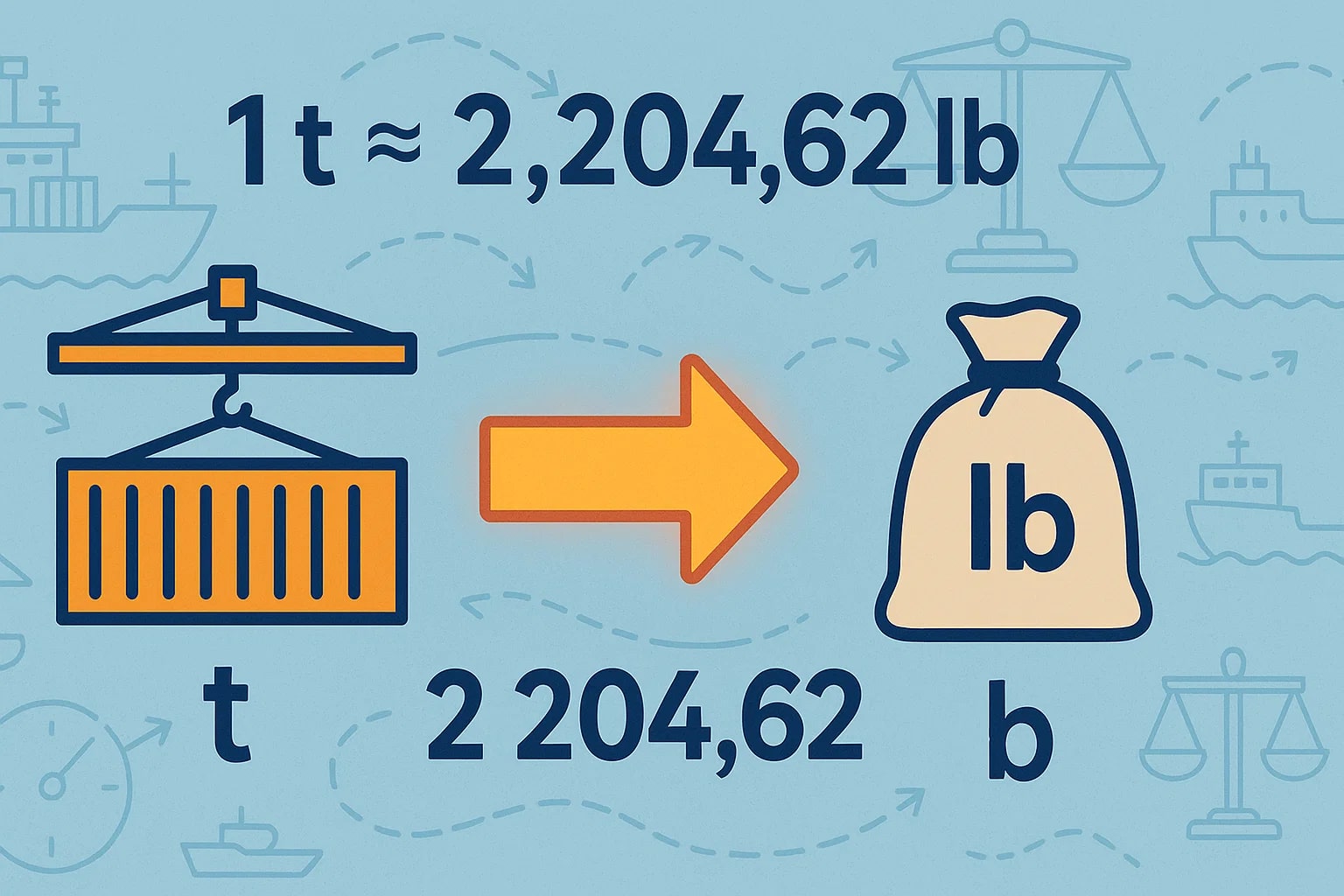 톤을 파운드로 변환하는 도구