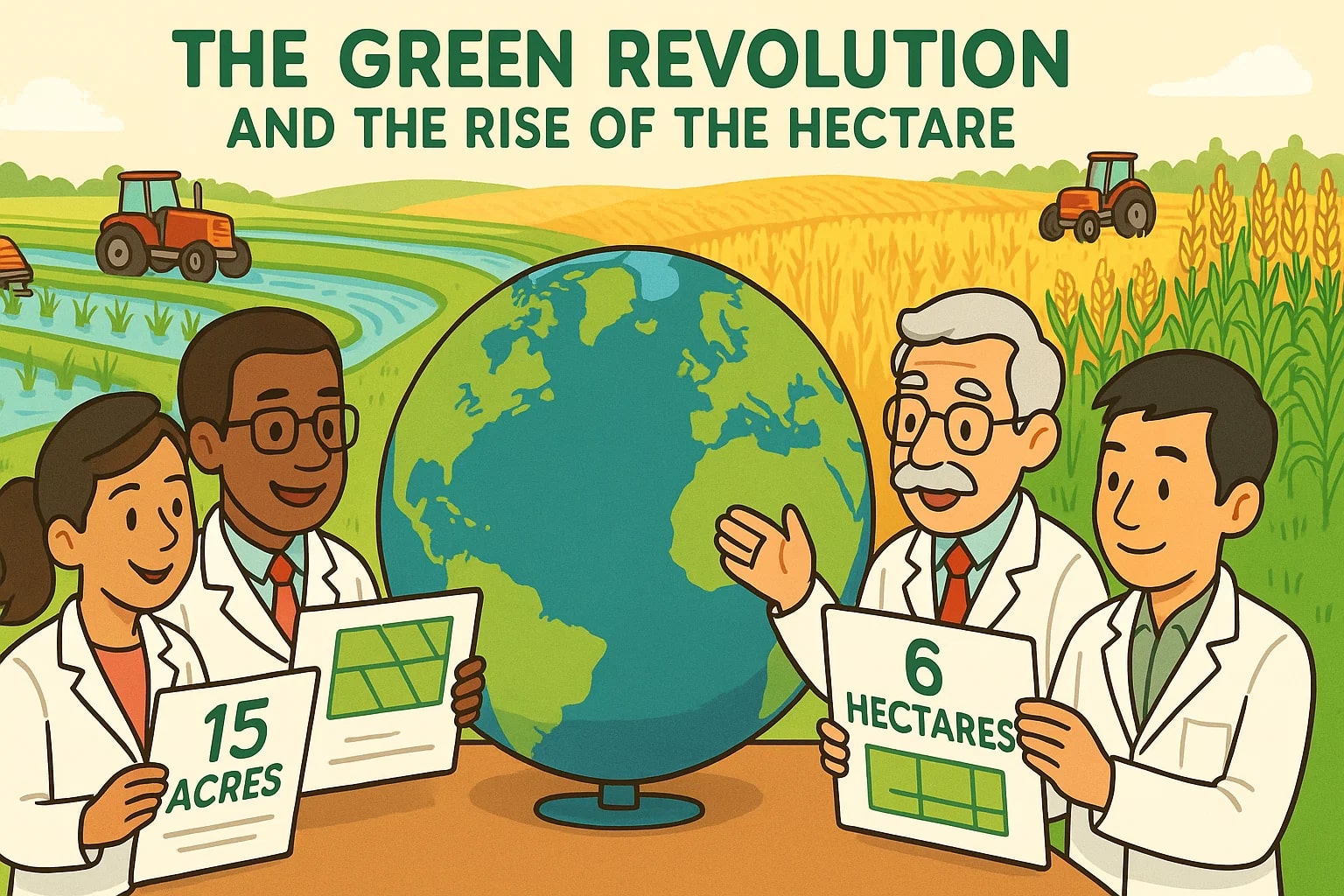 에이커에서 헥타르 변환기