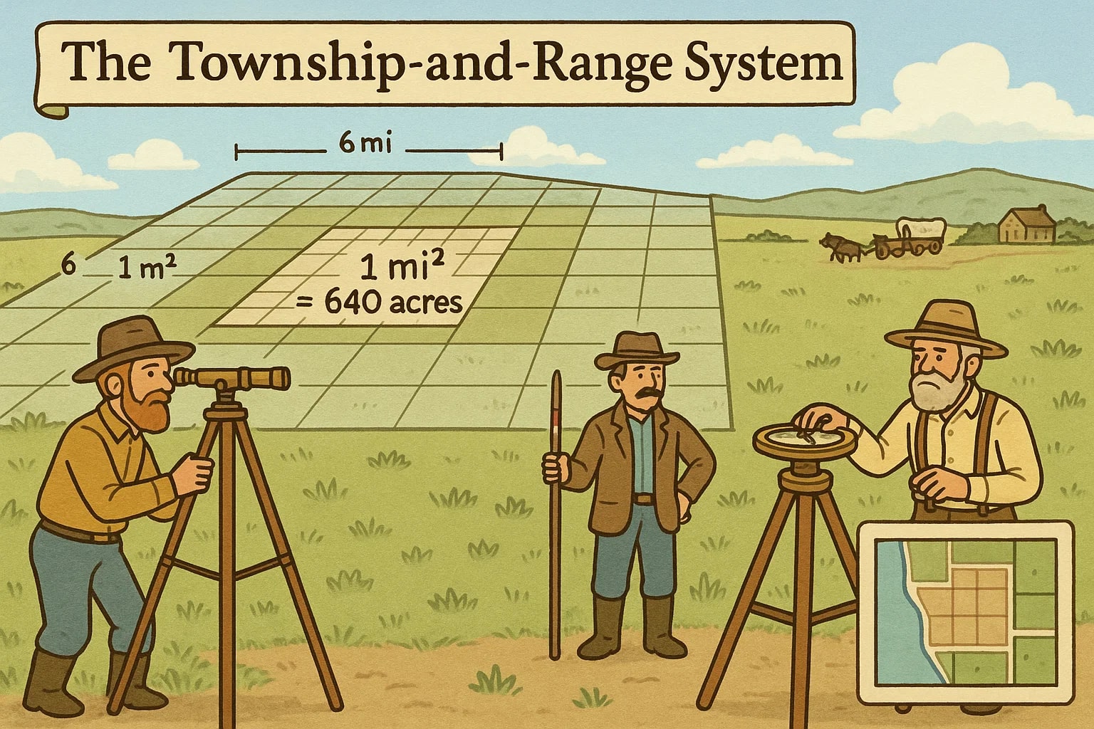 에이커에서 평방마일로 변환기