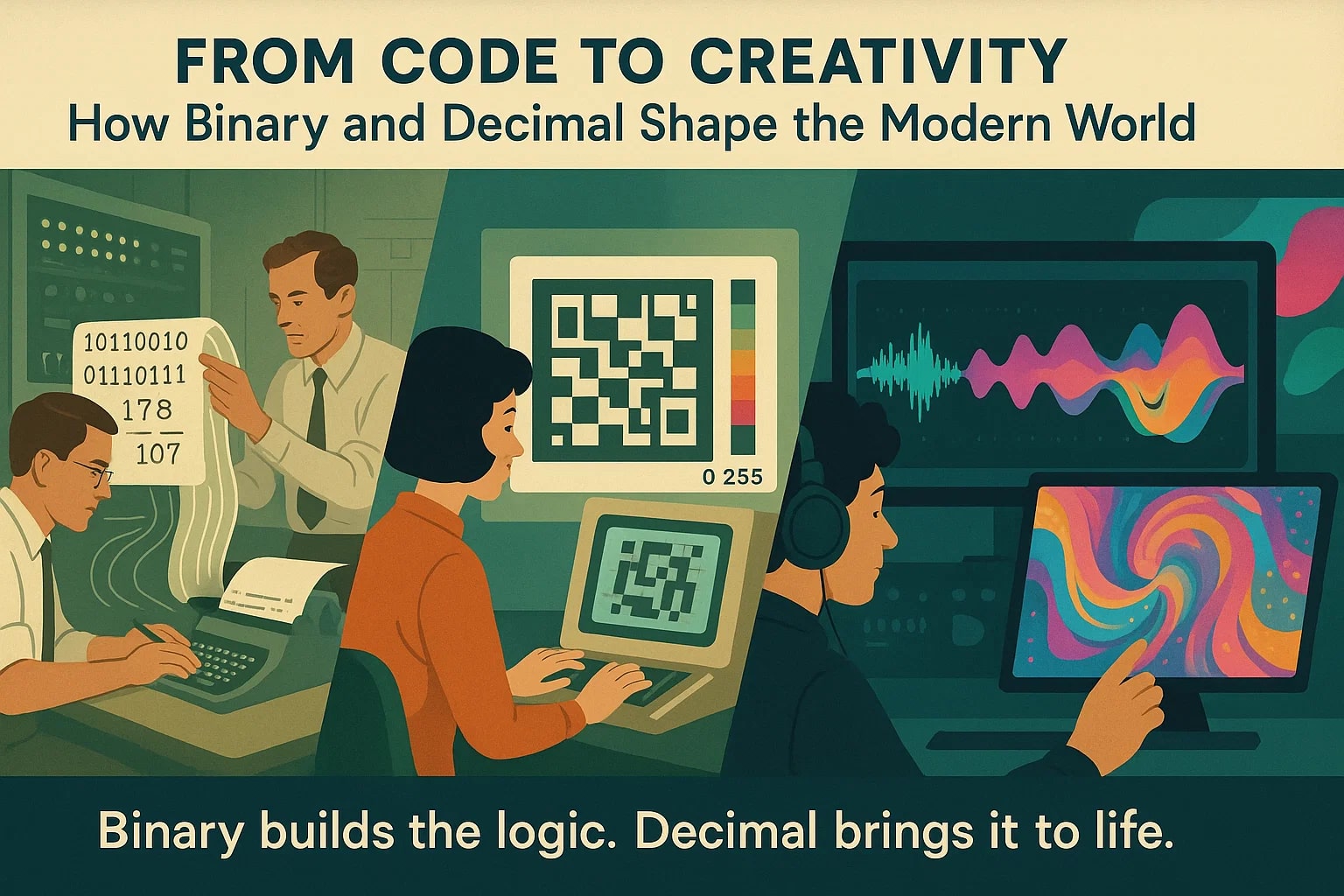 이진수에서 십진수 변환기