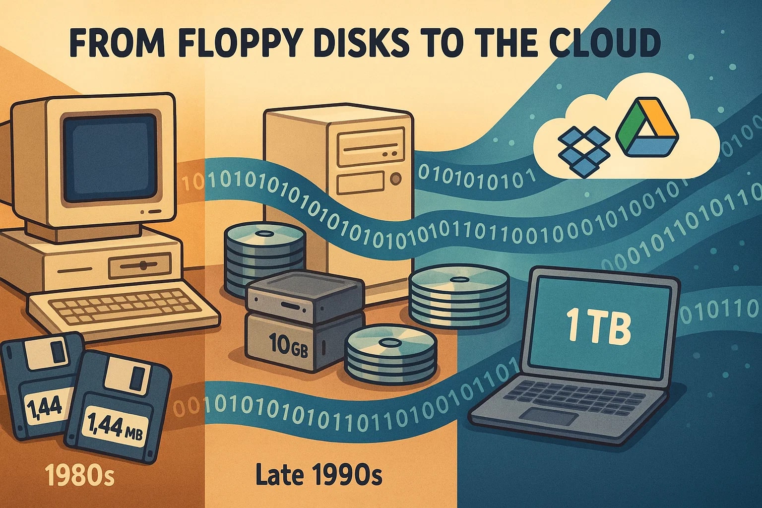 Bytes to Terabytes Converter