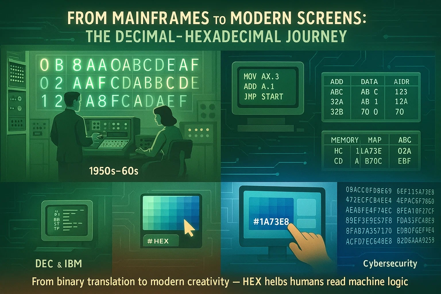 십진수에서 십육진수 변환기