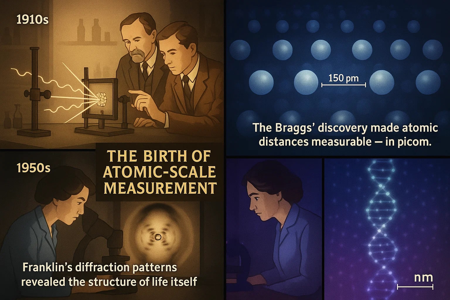 나노미터에서 피코미터 변환기