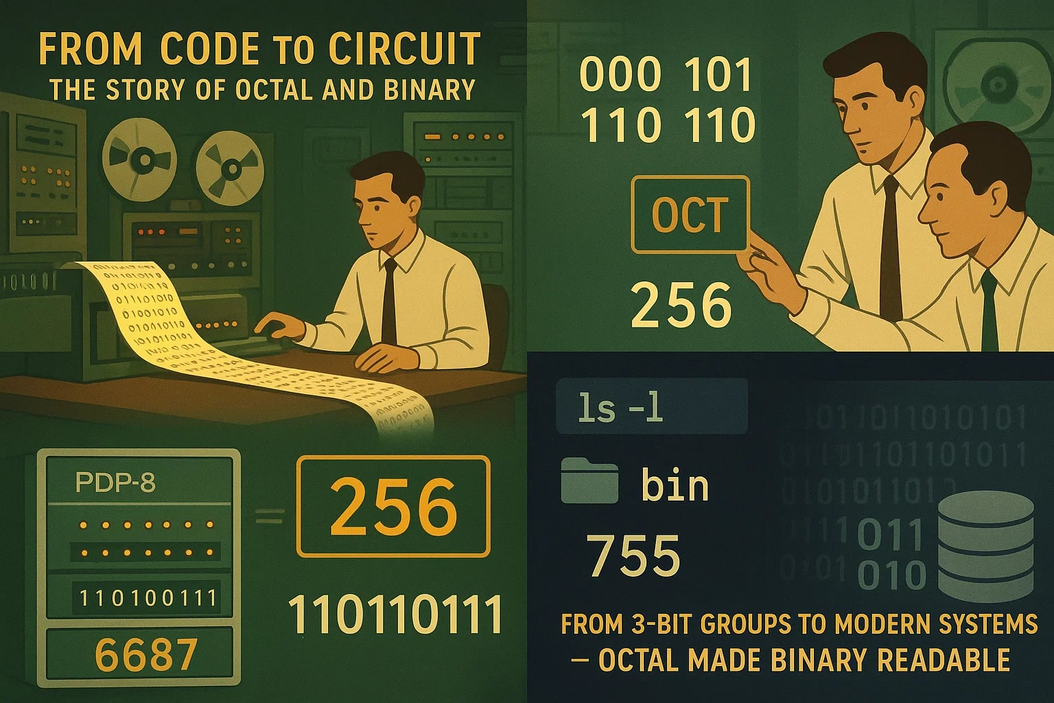 8진수에서 2진수 변환기