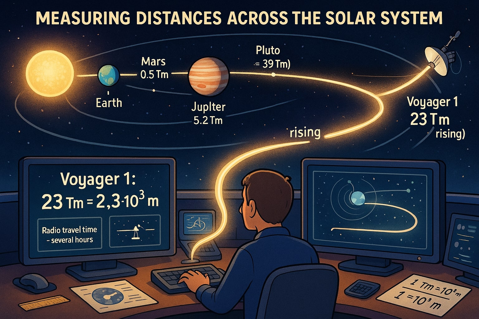 테라미터에서 미터 변환기