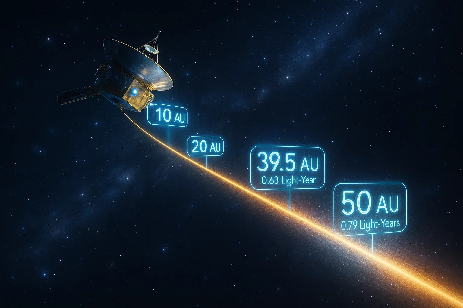 천문단위에서 광년 변환기