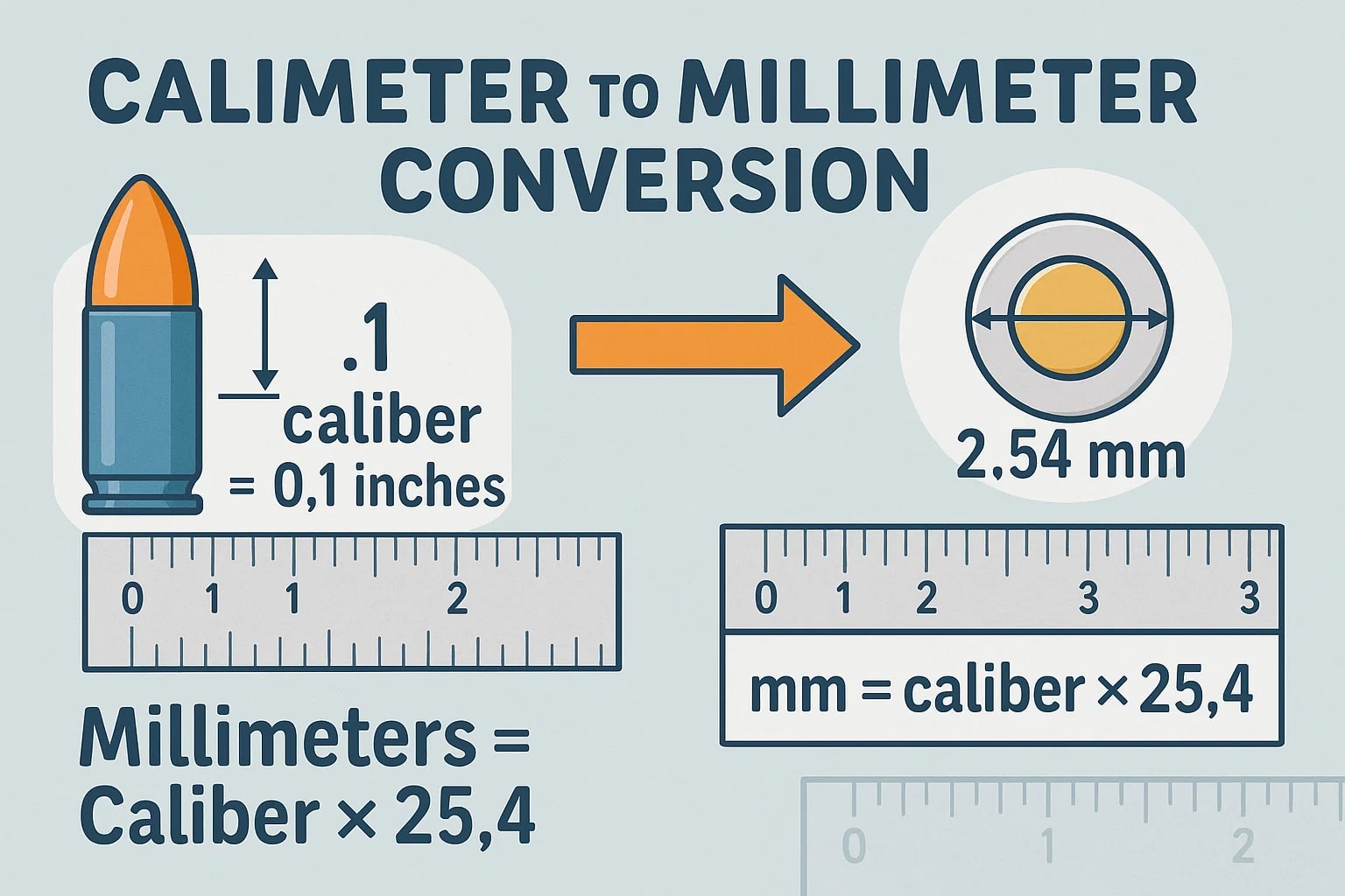 구경 밀리미터 변환기
