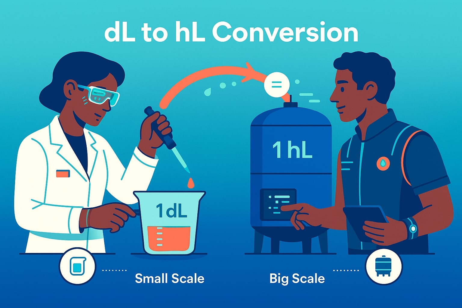 데시리터에서 헥토리터 변환기