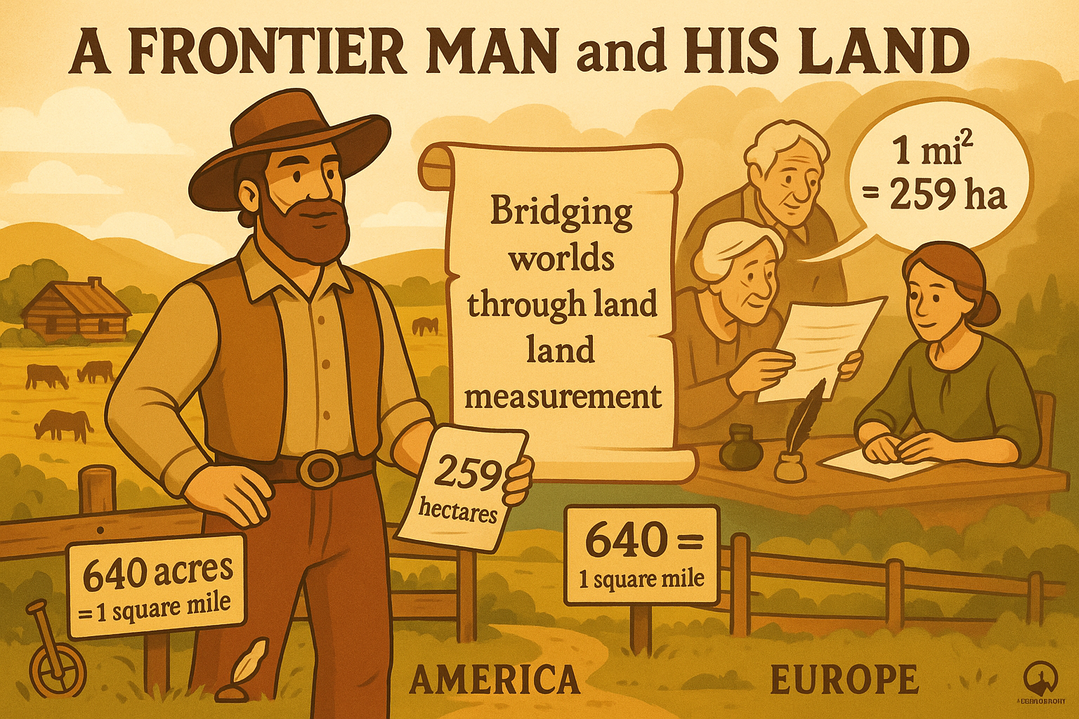 헥타르에서 평방마일 변환기