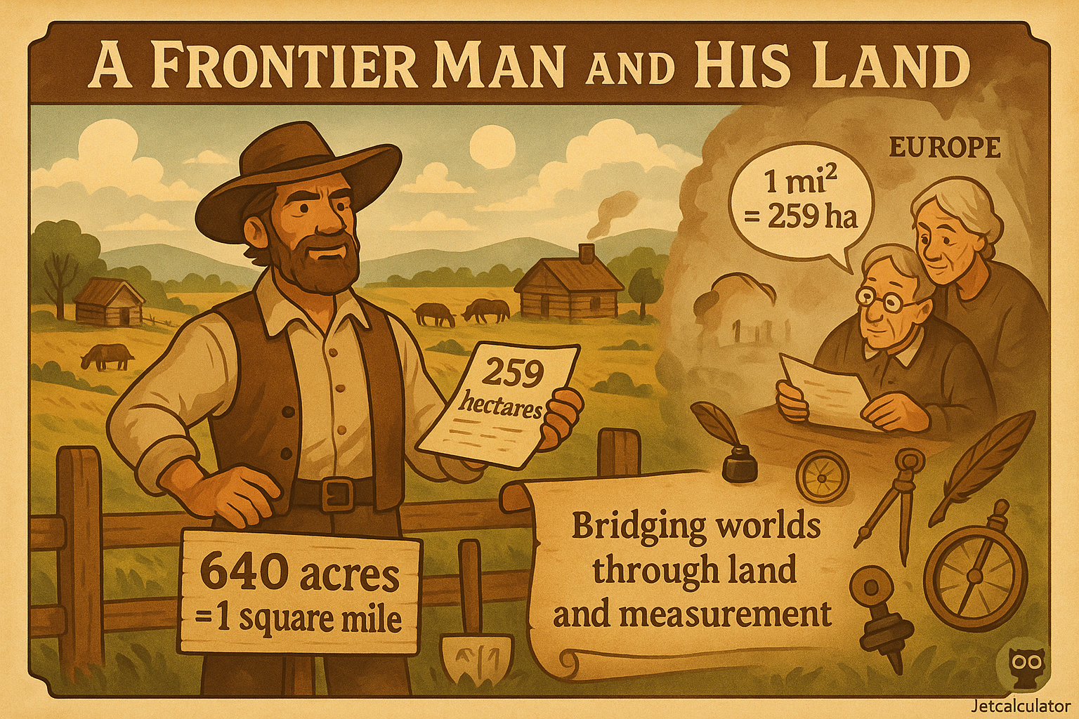 헥타르에서 평방야드 변환기