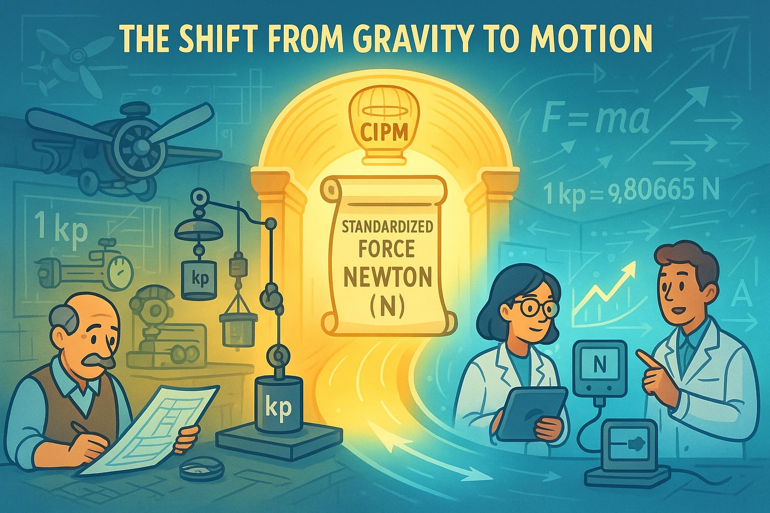 Kiloponds to Newtons Converter