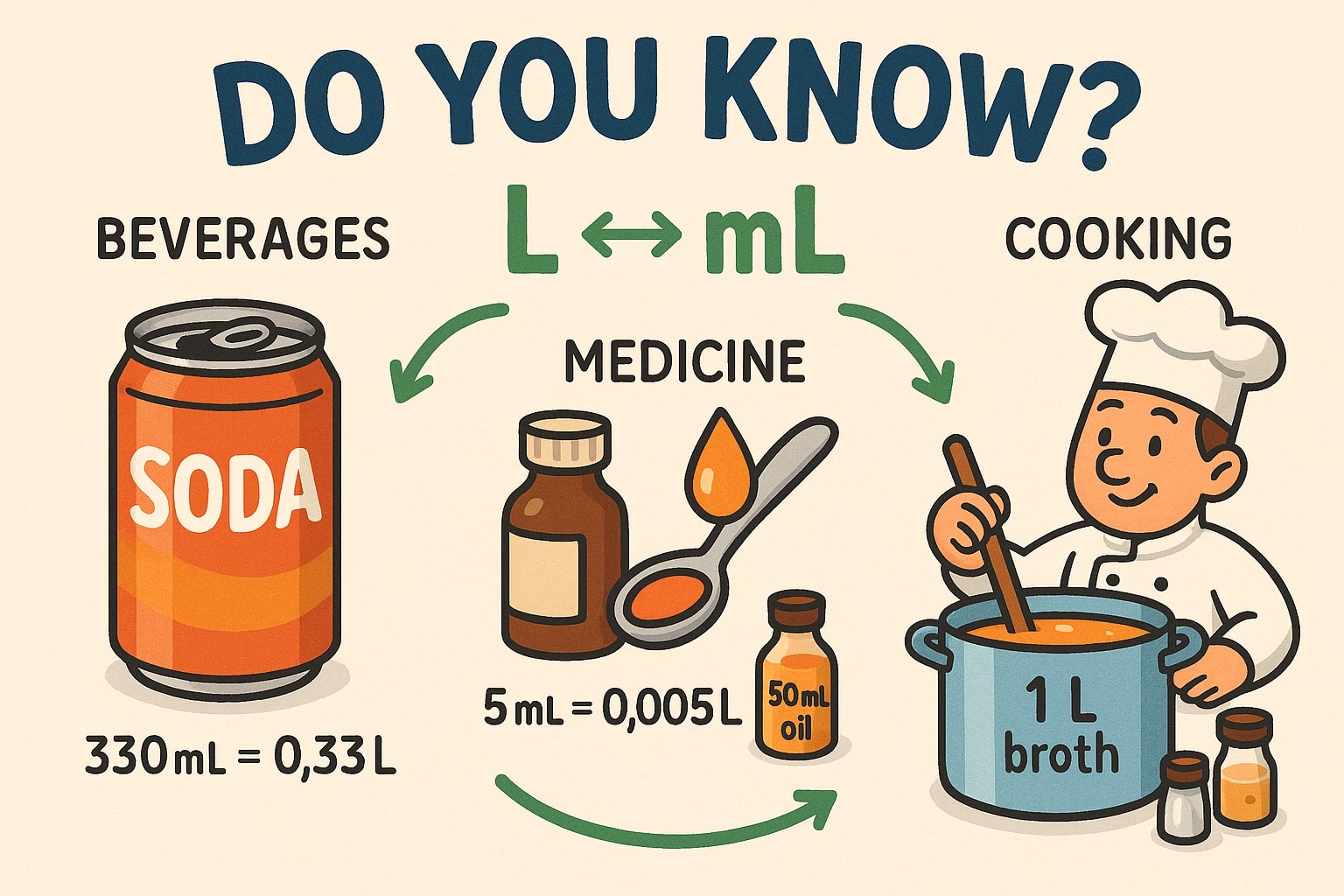 리터를 센티리터로 변환기